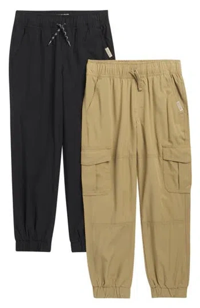 Weatherproof ® Kids' 2-pack Tech Cargo Joggers In Multi