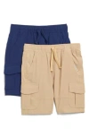 Weatherproof ® Kids' 2-pack Tech Shorts In Navy