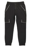 Weatherproof ® Kids' Tech Cargo Joggers In Black