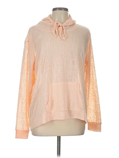 Pre-owned Weatherproof Long Sleeve Top Orange Cowl Neck Tops