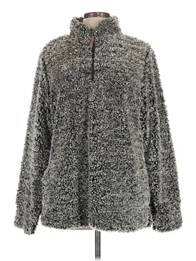Pre-owned Weatherproof Long Sleeve T-shirt In Gray