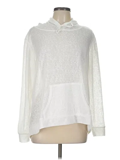 Pre-owned Weatherproof Long Sleeve T-shirt In Ivory