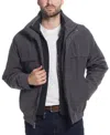 Weatherproof Men's Microfiber Poly Filled Bomber Jacket In Zinc