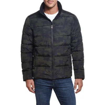 Weatherproof Mens Quilted Water Resistant Puffer Jacket In Multi