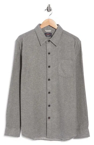 Weatherproof ® Pebble Dobby Cotton Shirt Jacket In Gray