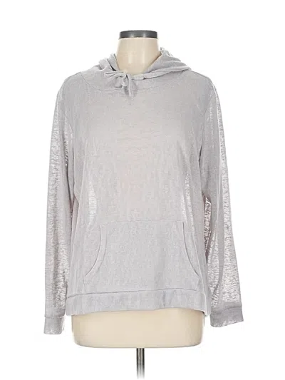 Pre-owned Weatherproof Pullover Hoodie In Silver