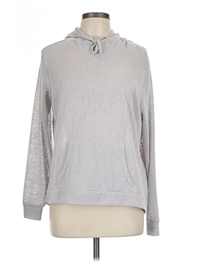 Pre-owned Weatherproof Pullover Hoodie In Silver