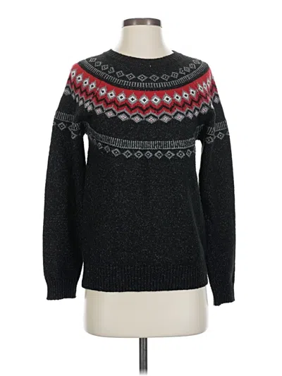 Pre-owned Weatherproof Pullover Sweater In Black