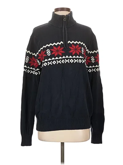 Pre-owned Weatherproof Pullover Sweater In Black