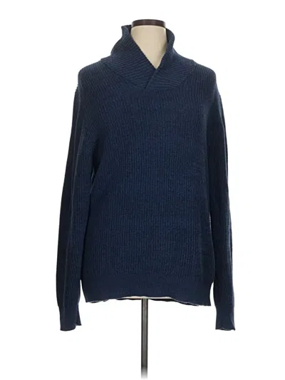Pre-owned Weatherproof Pullover Sweater In Blue