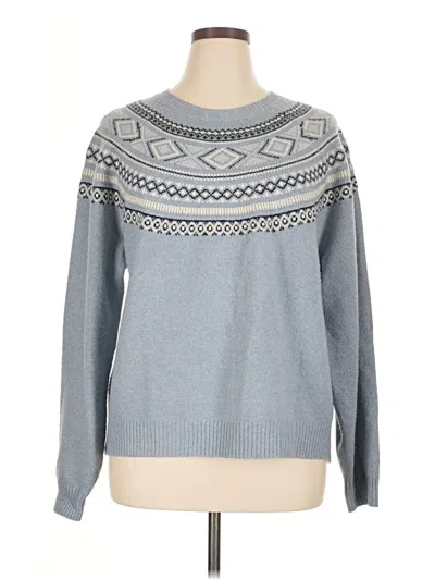 Pre-owned Weatherproof Pullover Sweater In Blue