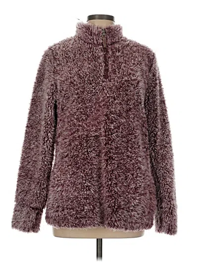 Pre-owned Weatherproof Pullover Sweater In Burgundy