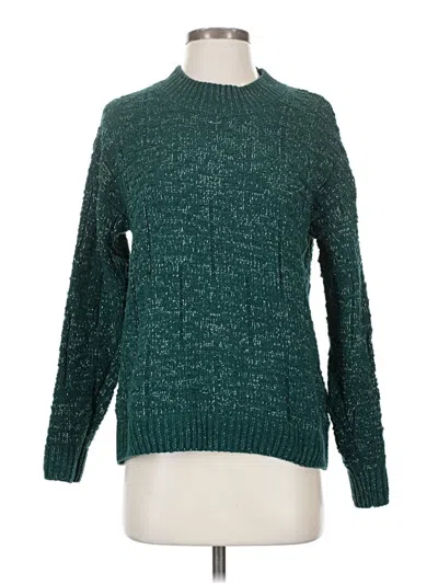 Pre-owned Weatherproof Pullover Sweater In Green