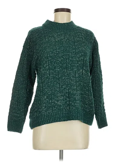 Pre-owned Weatherproof Pullover Sweater In Green