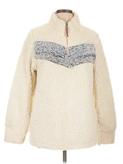 Pre-owned Weatherproof Pullover Sweater In Ivory