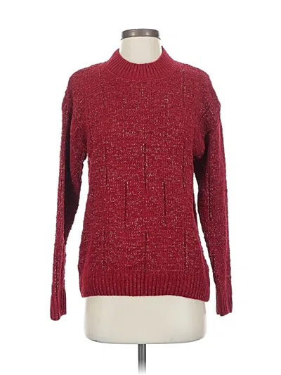 Pre-owned Weatherproof Pullover Sweater In Red