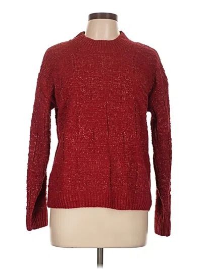 Pre-owned Weatherproof Pullover Sweater In Red