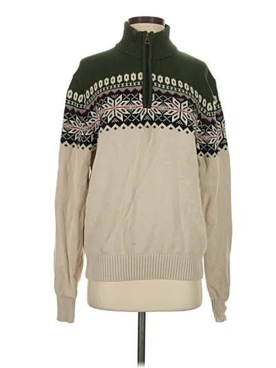 Pre-owned Weatherproof Pullover Sweater In Tan
