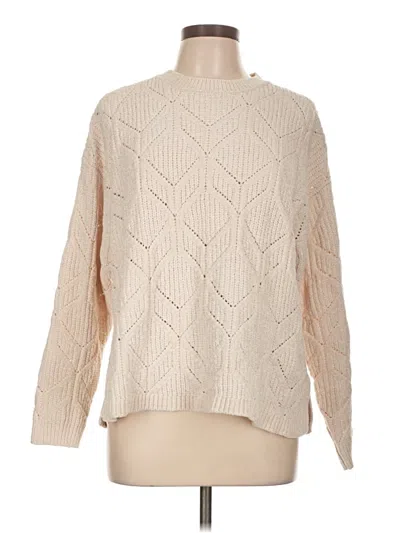 Pre-owned Weatherproof Pullover Sweater In Tan