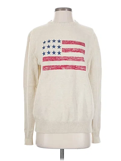 Pre-owned Weatherproof Pullover Sweater In White