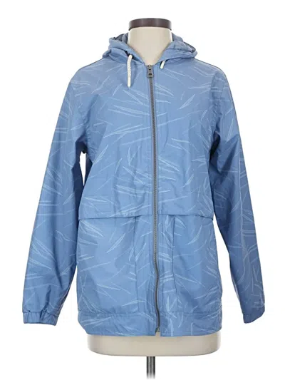 Pre-owned Weatherproof Raincoat In Blue
