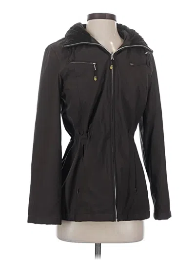 Pre-owned Weatherproof Raincoat In Gray