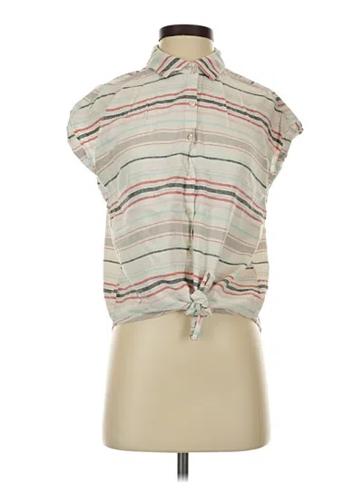 Pre-owned Weatherproof Sleeveless Blouse In Gray