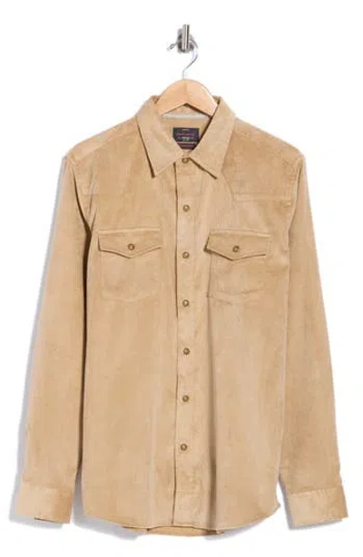 Weatherproof ® Stretch Corduroy Shirt In Neutral