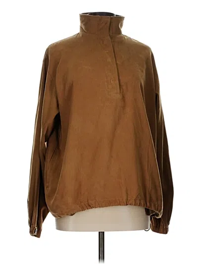 Pre-owned Weatherproof Track Jacket In Brown