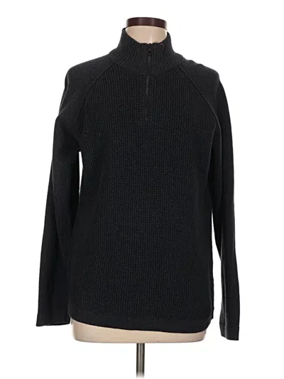 Pre-owned Weatherproof Turtleneck Sweater In Black