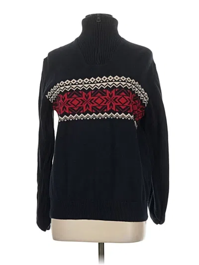 Pre-owned Weatherproof Turtleneck Sweater In Black