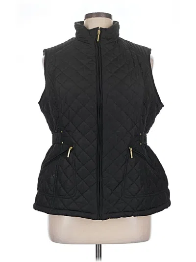 Pre-owned Weatherproof Vest In Black