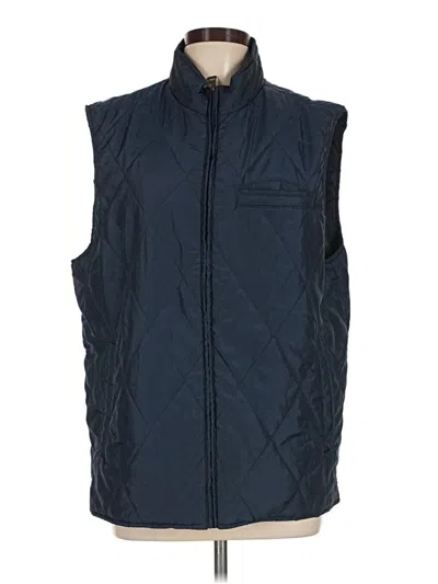 Pre-owned Weatherproof Vest In Blue
