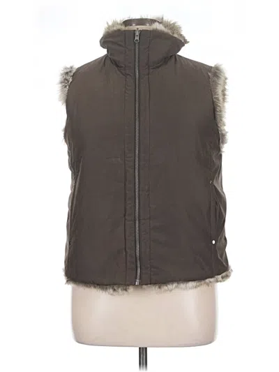 Pre-owned Weatherproof Vest In Gray
