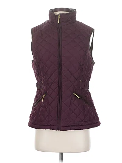 Pre-owned Weatherproof Vest In Purple