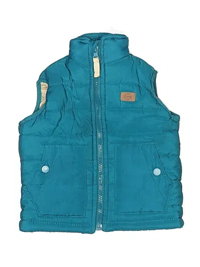 Pre-owned Weatherproof Kids' Vest In Teal