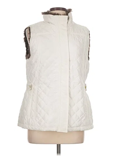 Pre-owned Weatherproof Vest In White