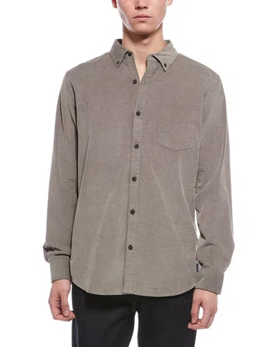 Weatherproof Vintage Brocade Corduroy Shirt In Brown