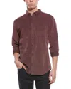 Weatherproof Vintage Brocade Corduroy Shirt In Brown