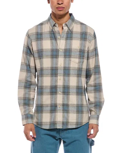 Weatherproof Vintage Brushed Flannel Shirt In Neutral