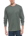Weatherproof Vintage Brushed Jersey Crewneck Shirt In Green