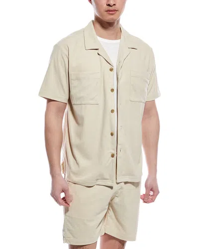 Weatherproof Vintage Corduroy Shirt In Beige