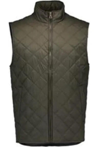 Weatherproof Vintage Diamond Quilted Vest In Brown