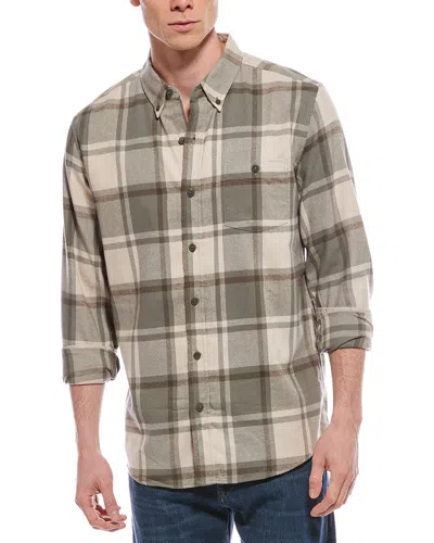 Weatherproof Vintage Flannel Shirt In Brown