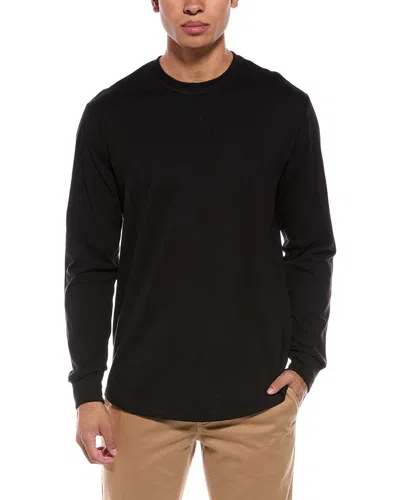 Weatherproof Vintage Jersey Crewneck T-shirt In Black