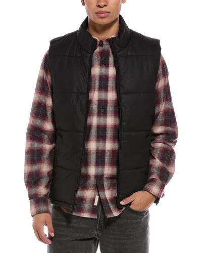 Weatherproof Vintage Matte Puffer Vest In Black