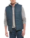 Weatherproof Vintage Matte Puffer Vest In Blue