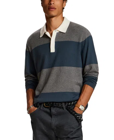 Weatherproof Vintage Cotton-cashmere Rugby Sweater Polo In Multi