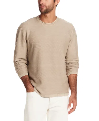 Weatherproof Vintage Men's Cotton Roll-neck Stonewash Sweater In Neutral