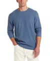 Weatherproof Vintage Men's Long Sleeved Waffle Crew Neck Shirt In Gray